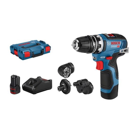 Bosch GSR 12V-35 FC Ruuvinväännin sis. akun ja laturin