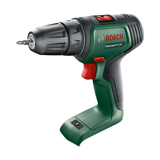 Bosch DIY Universal Drill 18 Porakone-ruuvinväännin ilman akkua ja laturia